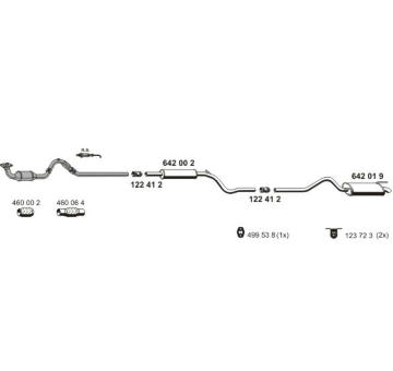 Výfukový systém ERNST 060203