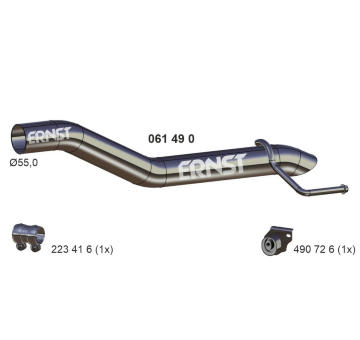 Výfuková trubka ERNST 061490