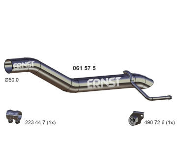 Výfuková trubka ERNST 061575