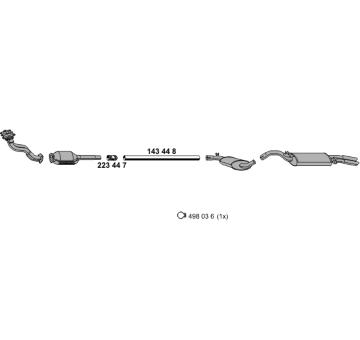 Výfukový systém ERNST 070119