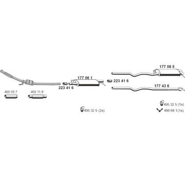 Výfukový systém ERNST 070831
