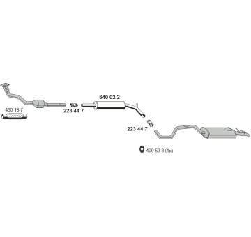 Výfukový systém ERNST 071079