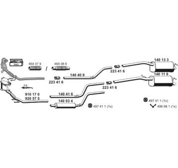 Výfukový systém ERNST 071299