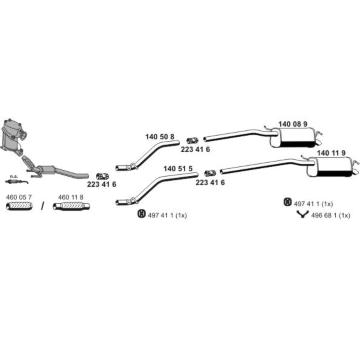 Výfukový systém ERNST 071814