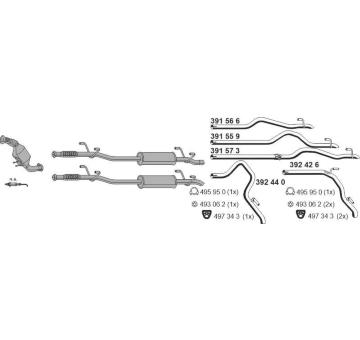 Výfukový systém ERNST 071931