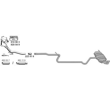 Výfukový systém ERNST 071971