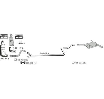 Výfukový systém ERNST 080408