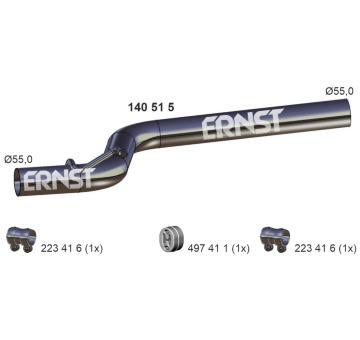 Výfuková trubka ERNST 140515