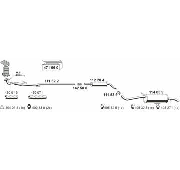 Výfukový systém ERNST 190139