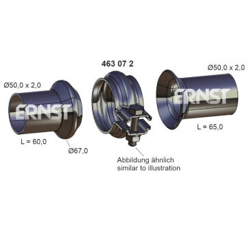 Opravná sada, výfukové potrubí ERNST 463072