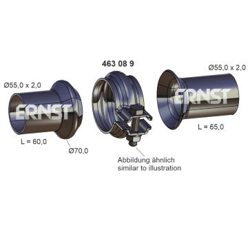 Opravná sada, výfukové potrubí ERNST 463089