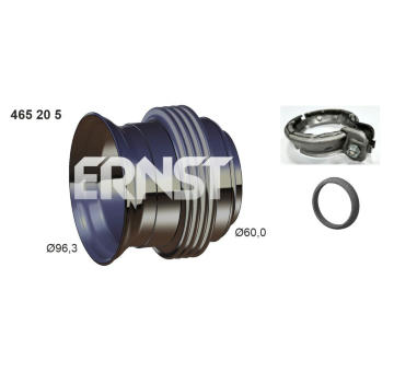 Servisni potrubi/filtr pevnych castic ERNST 465205
