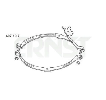 Drzak, vyfukovy system ERNST 497107