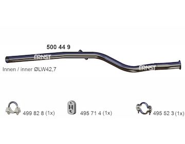 Opravne potrubi, katalyzator ERNST 500449