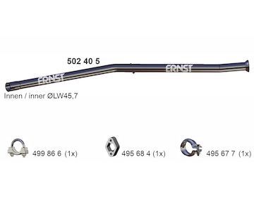 Opravne potrubi, katalyzator ERNST 502405