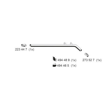 Výfuková trubka ERNST 530415