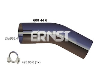 Výfuková trubka ERNST 600446