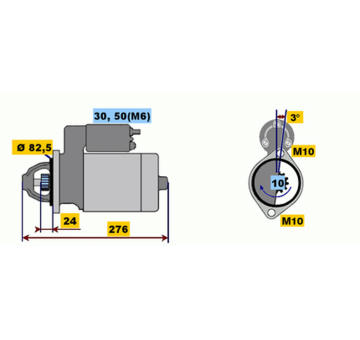 Startér BOSCH 0 001 218 137