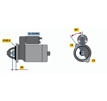 Startér BOSCH 0 001 218 776