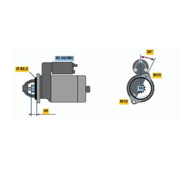 Startér BOSCH 0 001 223 005