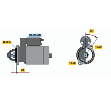 Startér BOSCH 0 001 362 309