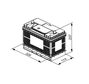 startovací baterie BOSCH 0 092 T30 500