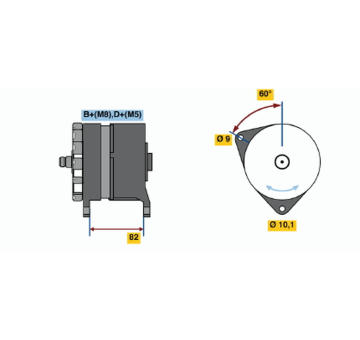 generátor BOSCH 0 120 468 019