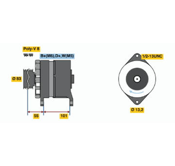 generátor BOSCH 0 120 468 163