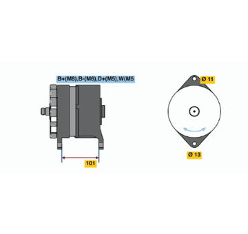 generátor BOSCH 0 120 469 033