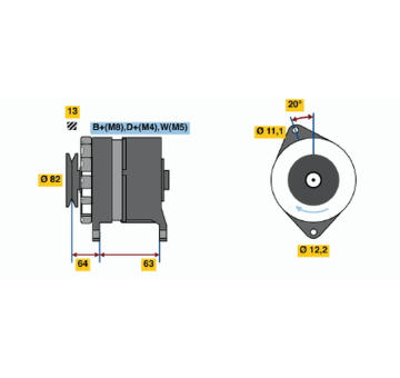 generátor BOSCH 0 120 469 978