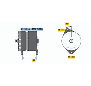 generátor BOSCH 0 120 469 113