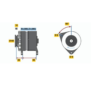 generátor BOSCH 0 120 469 830