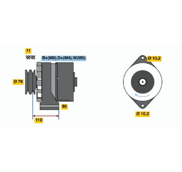 generátor BOSCH 0 120 469 960