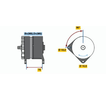 generátor BOSCH 0 120 469 984