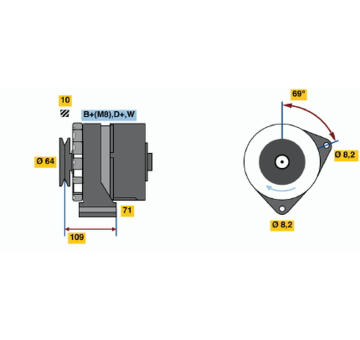 generátor BOSCH 0 120 469 997