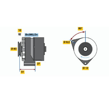 generátor BOSCH 0 120 488 103