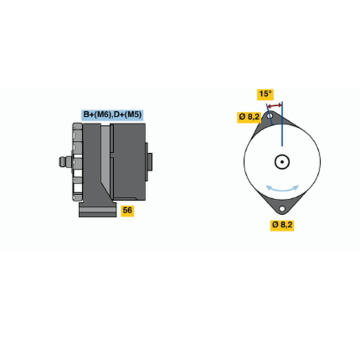 generátor BOSCH 0 120 488 192