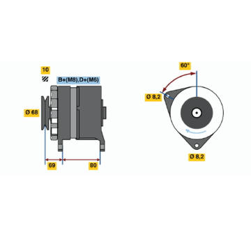 generátor BOSCH 0 120 488 219