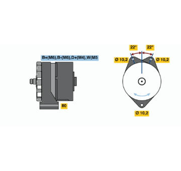 generátor BOSCH 0 120 488 232