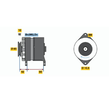 generátor BOSCH 0 120 488 302