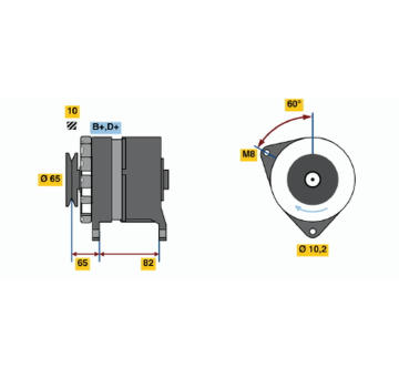 generátor BOSCH 0 120 489 361