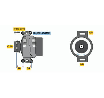 generátor BOSCH 0 123 510 082