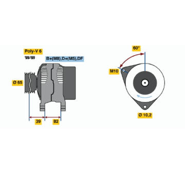 generátor BOSCH 0 123 515 012