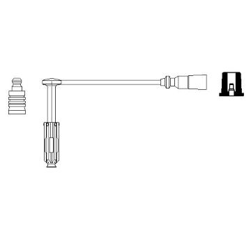 zapalovací kabel BOSCH 0 356 912 982