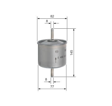 Palivový filter BOSCH 0 450 905 324