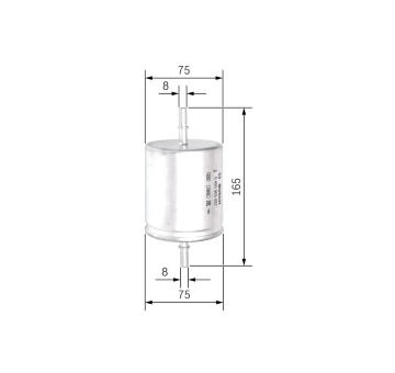 Palivový filtr BOSCH 0 450 905 927