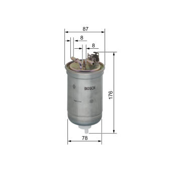 Palivový filter BOSCH 0 450 906 267
