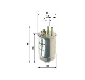 Palivový filter BOSCH 0 450 906 407
