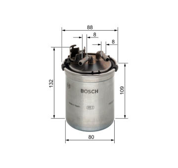 Palivový filtr BOSCH 0 450 906 426