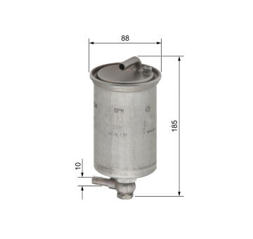 Palivový filter BOSCH 0 450 906 431